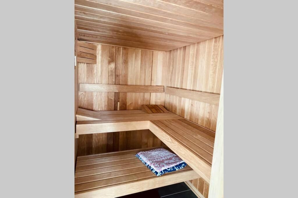 Bergische Oase - Ferienwohnung Oskar Overath Ngoại thất bức ảnh