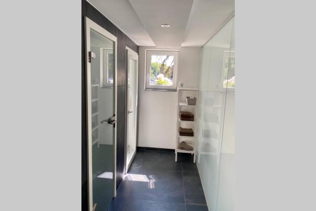 Bergische Oase - Ferienwohnung Oskar Overath Ngoại thất bức ảnh